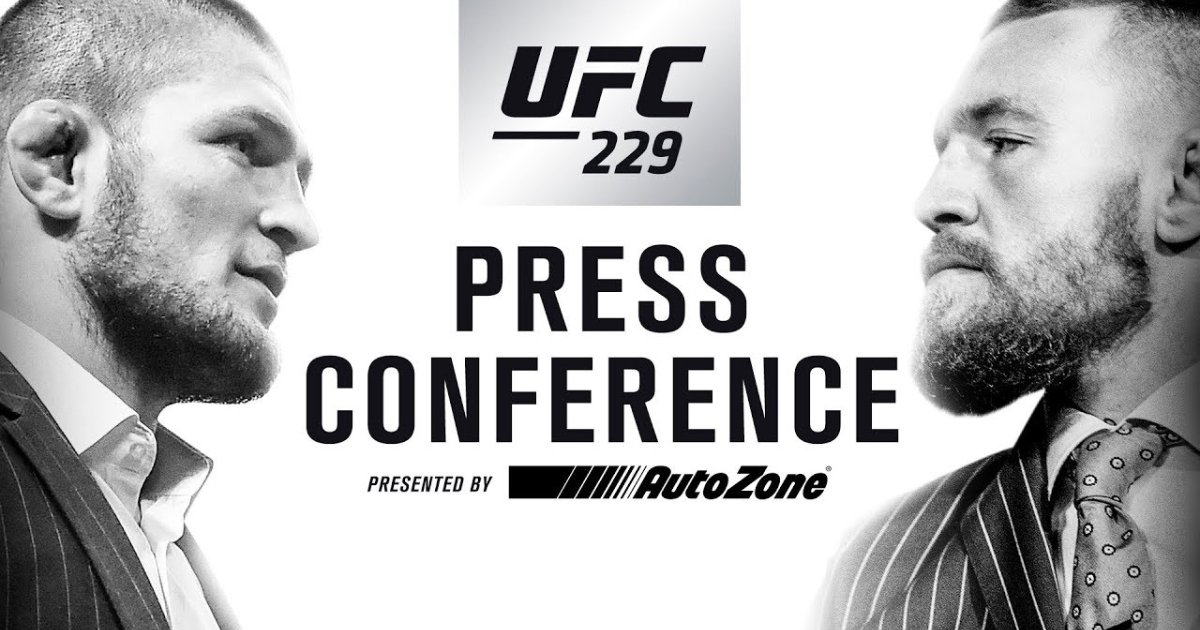 Watch The UFC 229 Press Conference: Khabib Vs McGregor Live | MMA UK