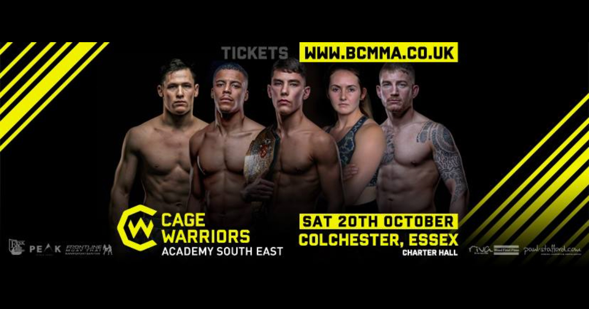 Cage Warriors Academy South East 22 results