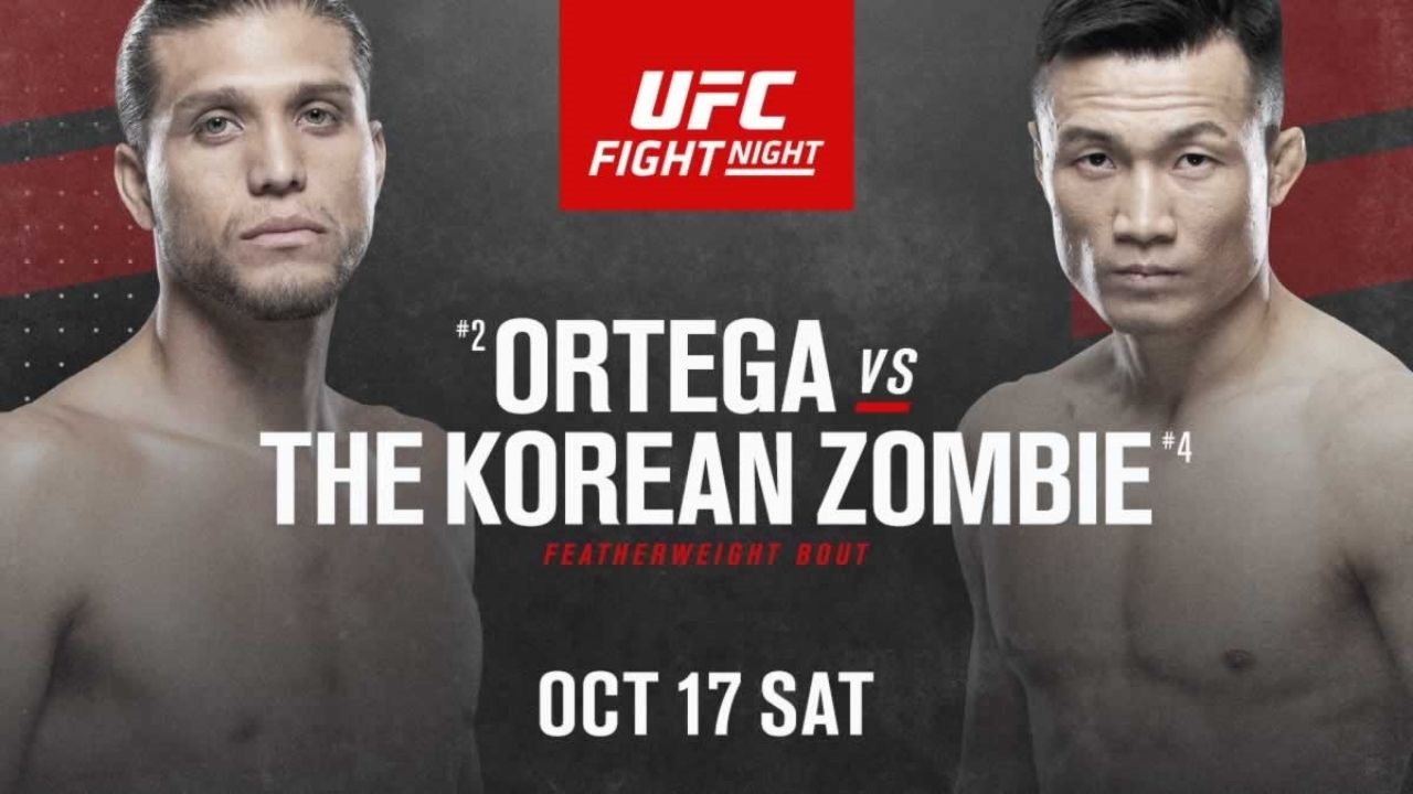 UFC Fight Island 6- Brian Ortega vs The Korean Zombie Predictions