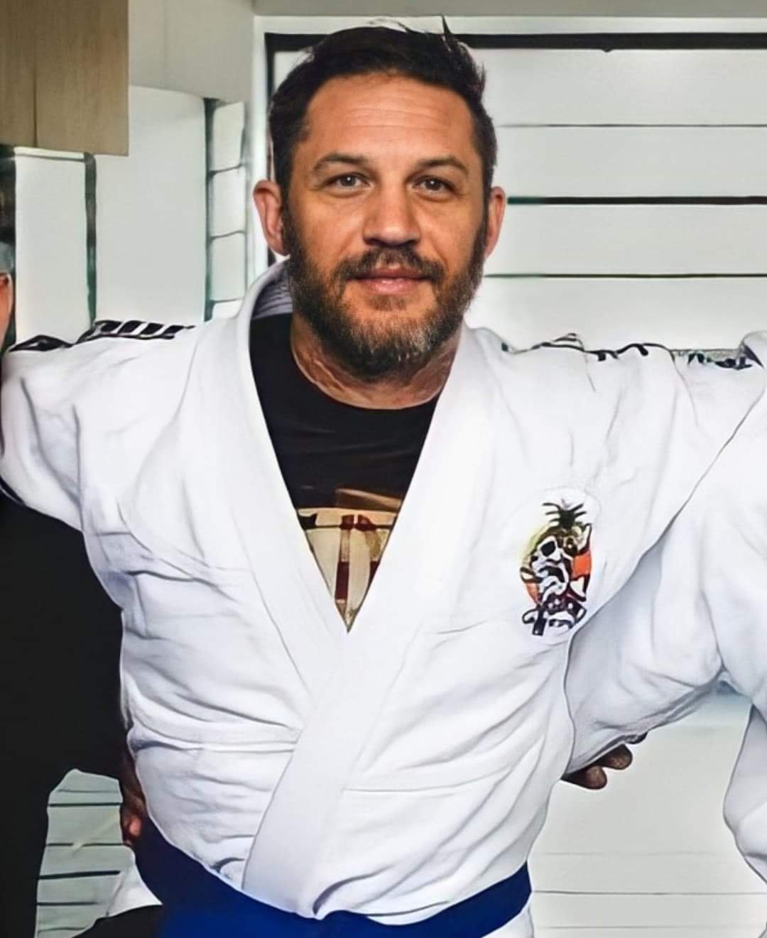 Actor Tom Hardy Earns His Blue Belt In Jiu Jitsu Mma Uk 