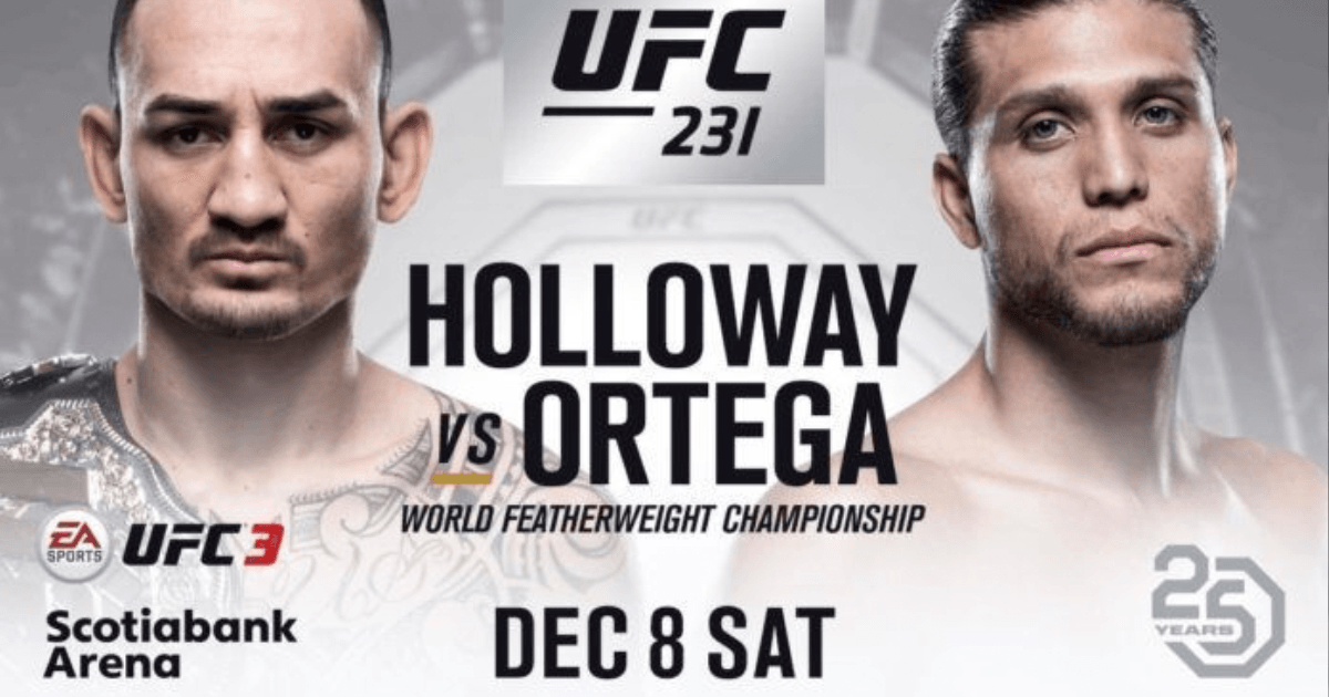 UFC 231: Holloway vs. Ortega results | MMA UK