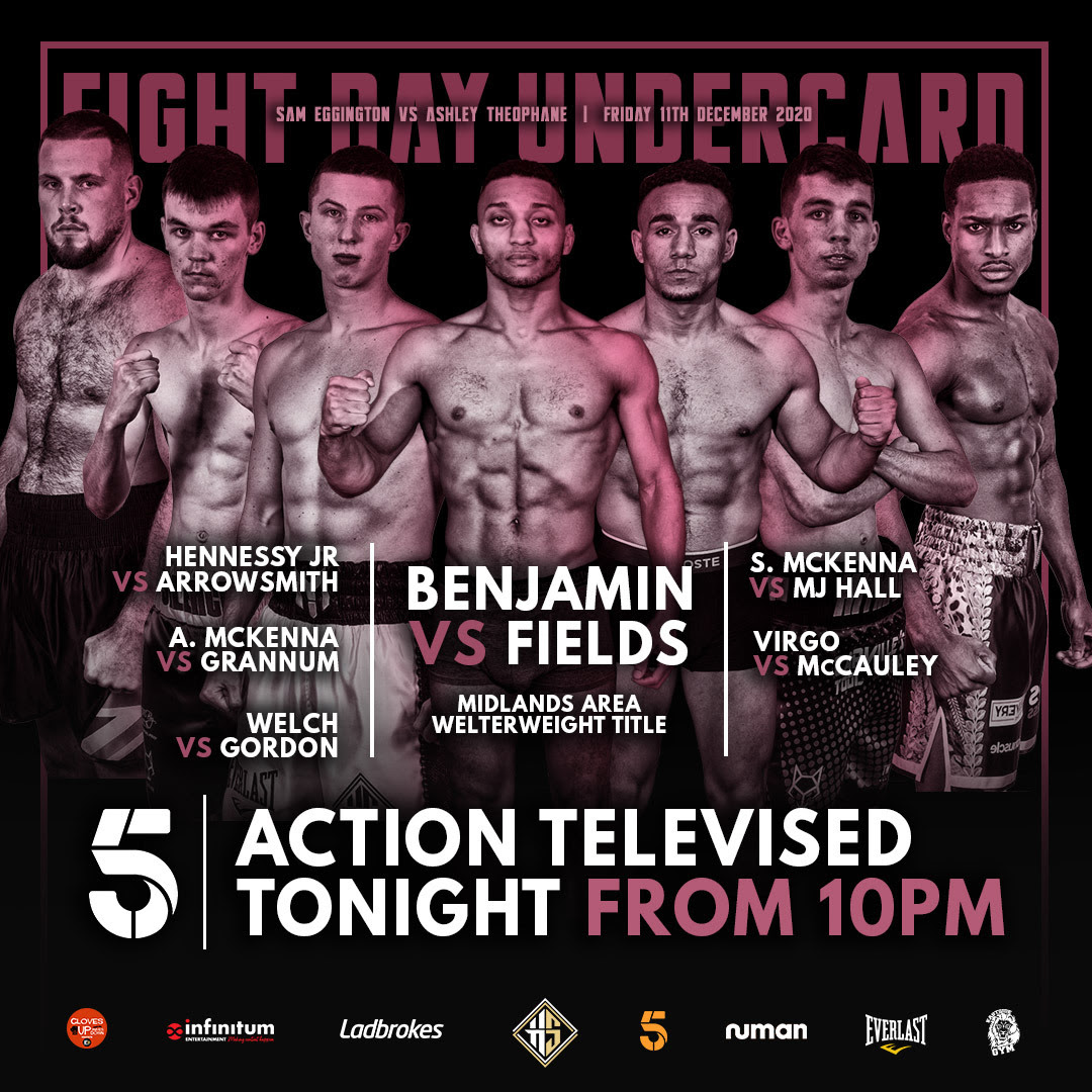 CHANNEL 5 TO SHOW ALL FIGHTS TONIGHT FROM BIG HENNESSY FIGHT NIGHT MMA UK