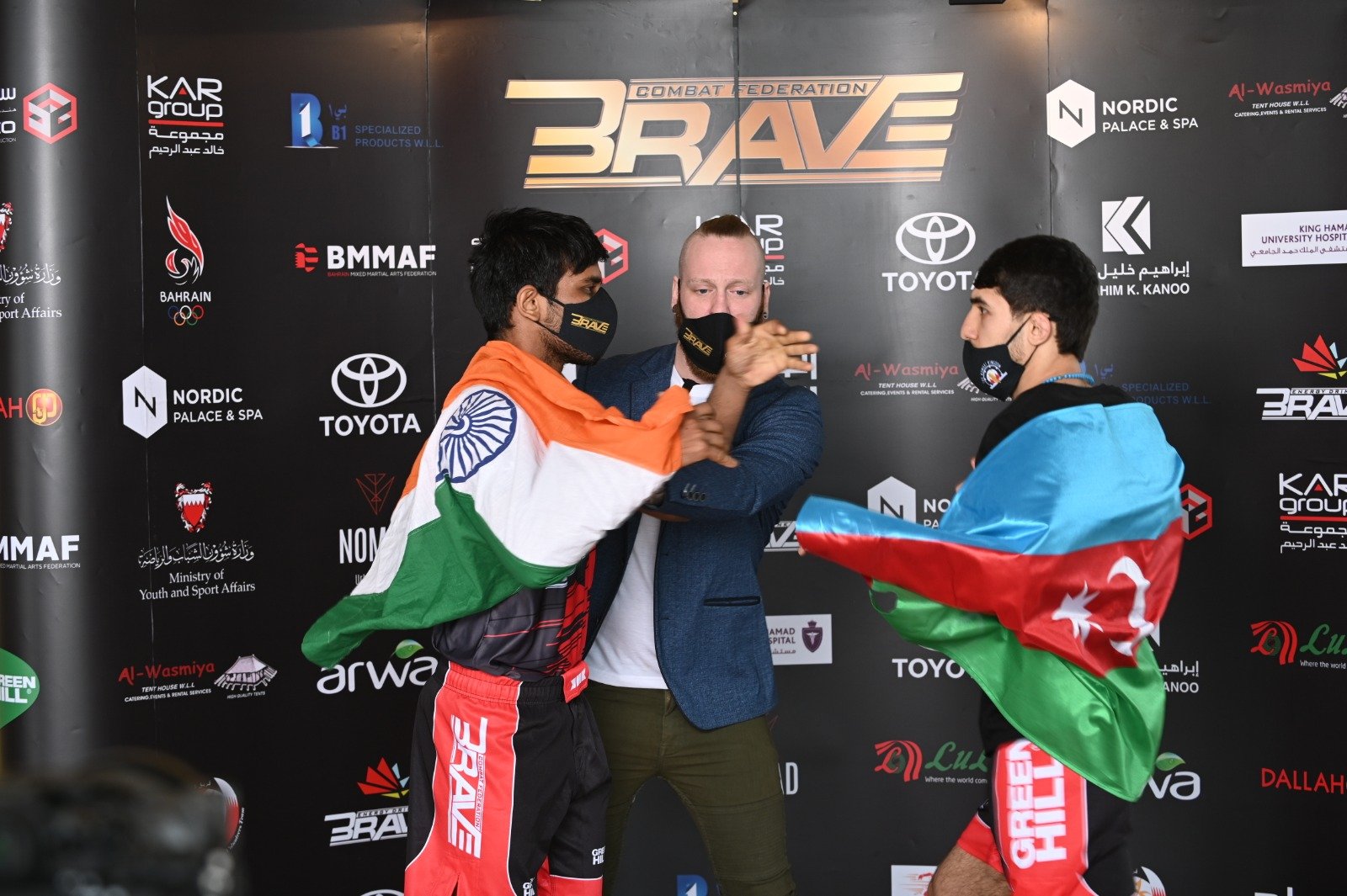 BRAVE CF 47: Asian Domination weigh-in results – Rana Rudra shoves Ali ...