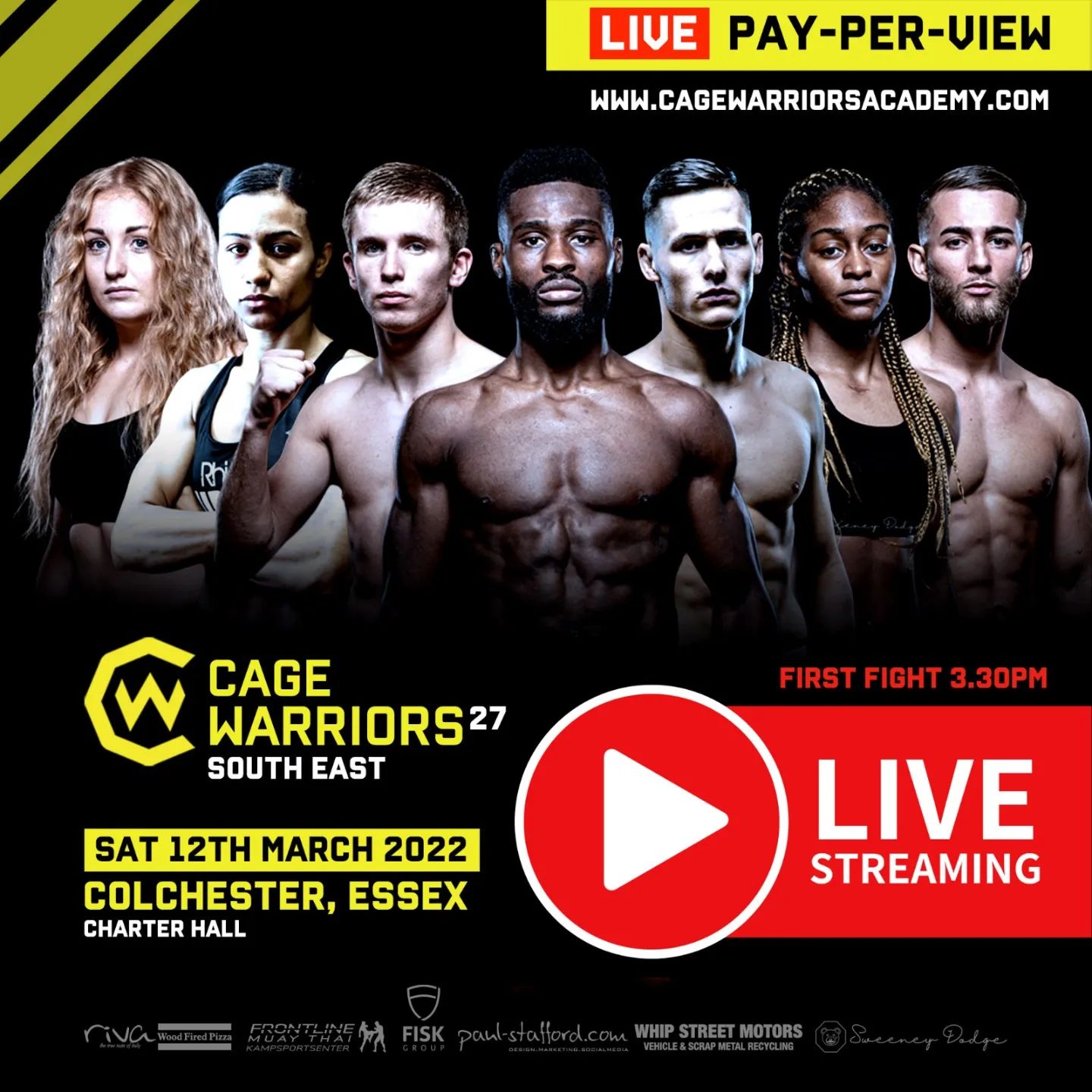 Cage Warriors Academy South East 27 Results MMA UK