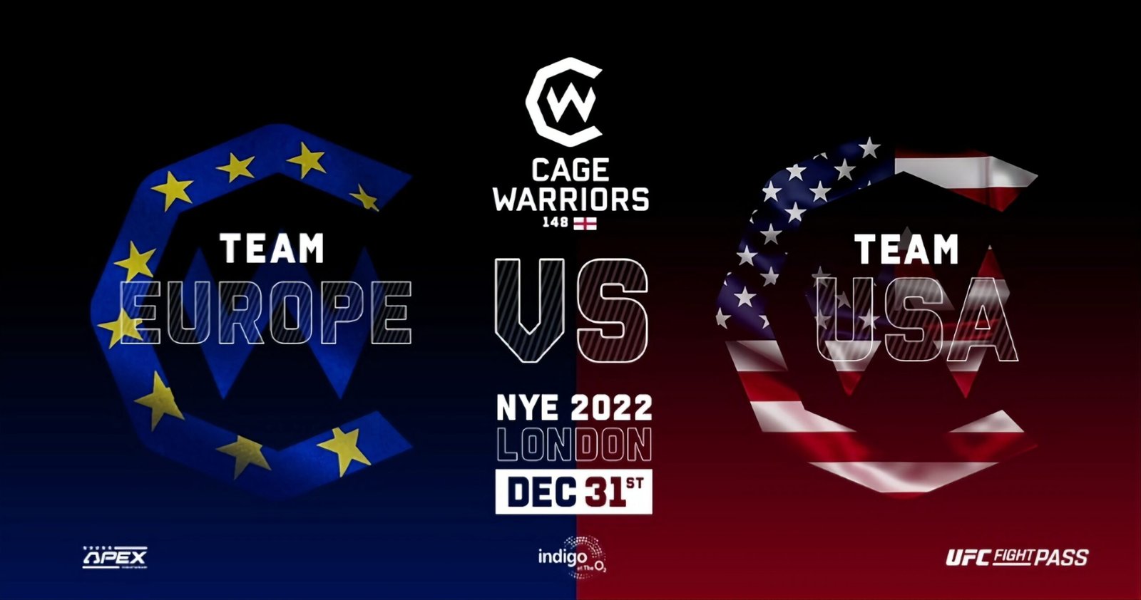 Cage Warriors to End 2022 With Europe vs USA Supercard MMA UK