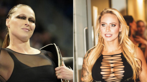 Ronda Rousey vs Ebanie Bridges