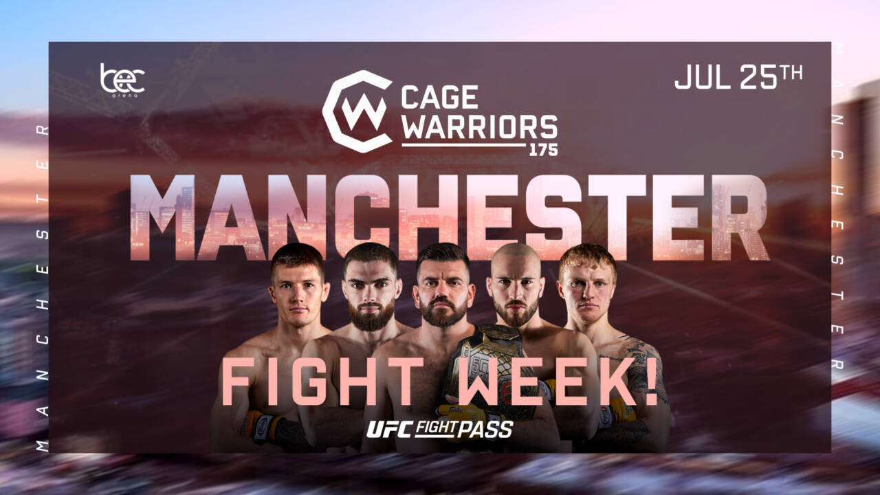 Cage Warriors 175 Final Card & Broadcast Times