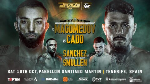 BRAVE CF’s return to Spain will be headlined by Super Welterweight world title fight