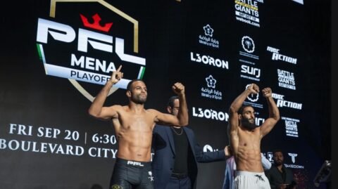 PFL Mena: 3 Playoffs weigh-in results 