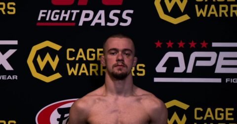 Across The Pond profile Cage Warriors fighter Connor Patterson