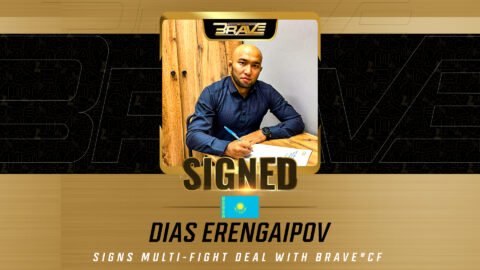 Kazakh champion Dias Erengaipov joins BRAVE CF