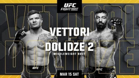 UFC Vegas 104: Can Marvin Vettori Defeat Roman Dolidze?