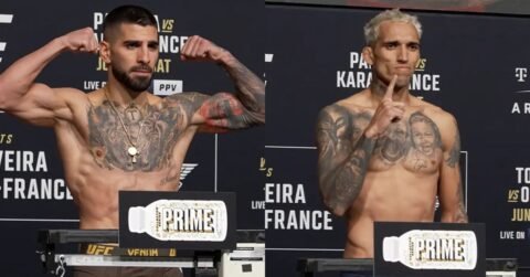 UFC 317 Weigh-In Results