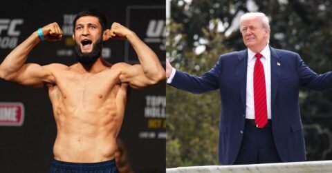 Khamzat Chimaev Credits Donald Trump for Visa Breakthrough
