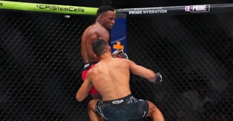 Lerone Murphy Knocks Out Aaron Pico with Spinning Elbow at UFC 319