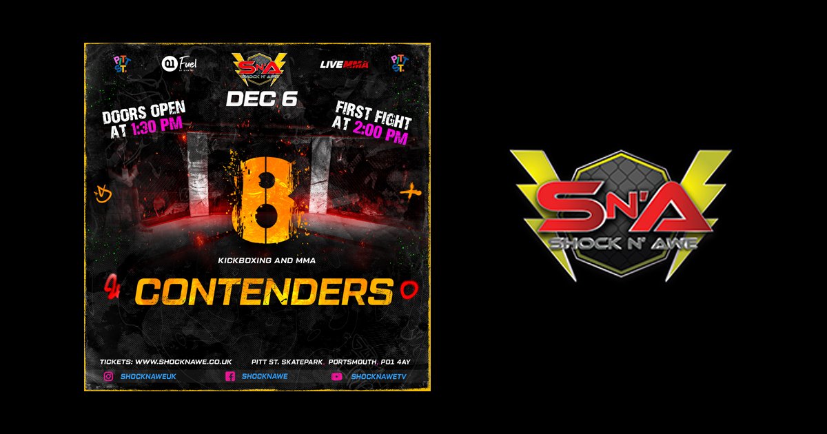 Shock n Awe Contenders 8 Results