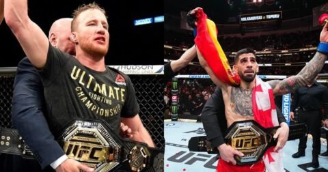 Justin Gaethje Plans to Face Ilia Topuria at the UFC White House Event