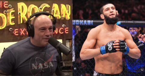 Rogan Questions Khamzat Chimaev’s Middleweight Wrestling vs Sean Strickland at UFC 328