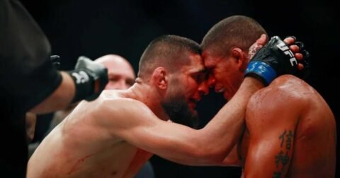 Chimaev Honours Burns After UFC Winnipeg Welterweight Knockout Loss to Malott